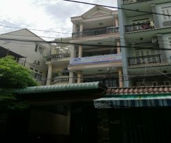 cho thue nha hem duong cong hoa 4x27 m2 3 lau 30 trieu