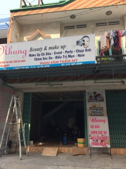 cho thue nha mat tien hem 5m duong phan huy ich 42x20m 1 tret 1 lau 12 trieu th
