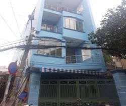 cho thue nha mat tien duong dong nai 4x16 m 2 lau san thuong 40 trieu