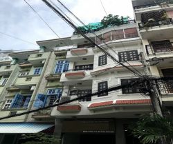 cho thue nha mat tien hoa cuc 5x15m ham 4 tang gia 38 trieu