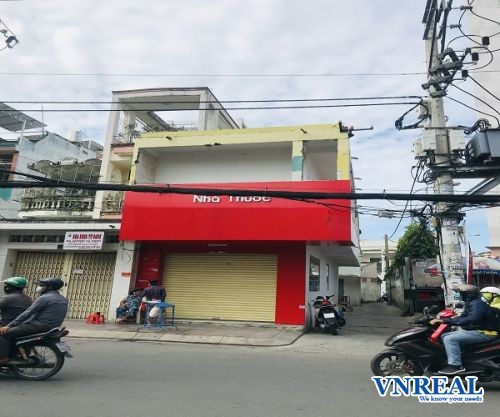 cho thue nha quan binh thanh mat tien duong le quang dinh 4x25m tret   1 lau  gia  38 trieu