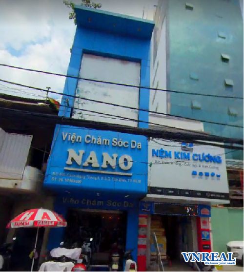 cho thue mat bang duong cmt8 dien tich 5 5x30m 3 lau gia 65tr thang