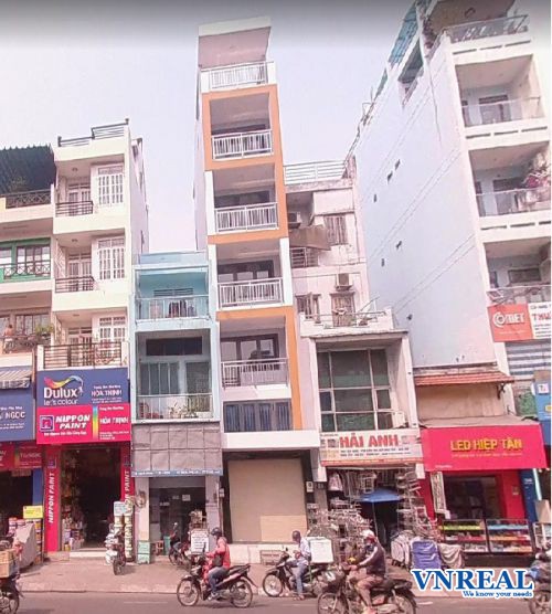 cho thue nha mat tien duong bach dang dt 6 5x25m 3 lau gia 120tr thang