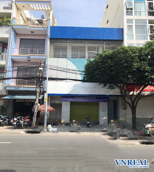 cho thue nha mat tien duong xuan hong dien tich 8x18m 2 lau gia 100tr th