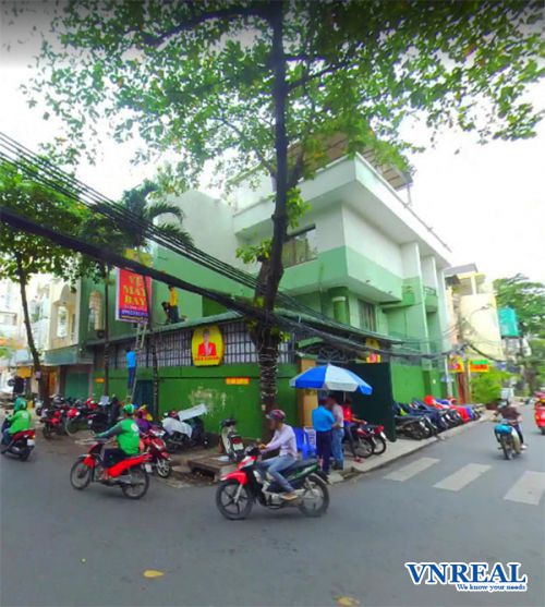 cho thue nha mat tien duong a4 dt 15x12m 3 lau gia 150tr th