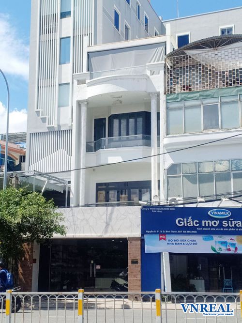 cho thue nha mat tien duong nguyen xi dien tich 55mx25m 3 lau gia 50tr th