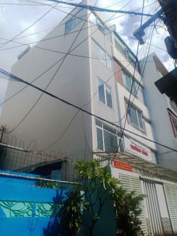 cho thue nha hem xe hoi duong phan dang luu dien tich 9mx16m 4 lau gia 75tr th