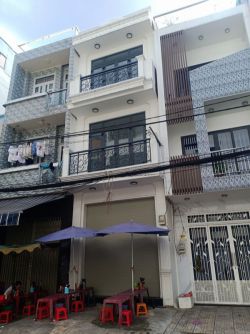 cho thue nha mat tien duong so 4 chu van an dien tich 35mx12m 2 lau  san thuong gia 26tr th