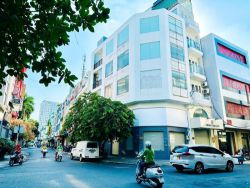 cho thue nha goc 2 mat tien duong cu lao dien tich 555x14m 1 lung 3 lau gia 95tr th