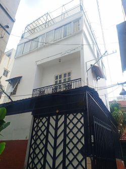 cho thue nha 3 mat tien hem duong nhieu tu dien tich 9mx11m 3 lau gia 27tr th