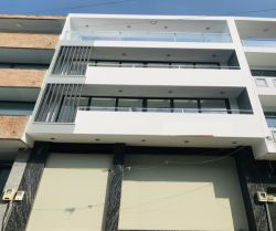 cho thue nha quan binh thanh duong dien bien phu dt  8x22m ham 4 tang gia 90 trieu thang