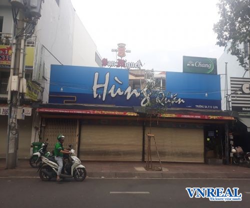 cho thue nha mat tien duong truong sa 8 2x7 m 50 trieu