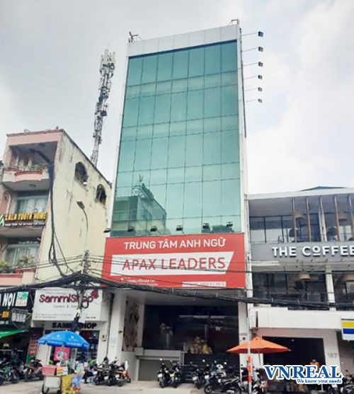 cho thue toa nha duong nguyen gia tri dien tich 8mx20m 1 ham 6 lau gia 350tr th