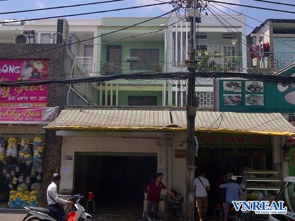 cho thue nha mat tien duong le quang dinh phuong 5  quan binh thanh gia 30 trieu thang