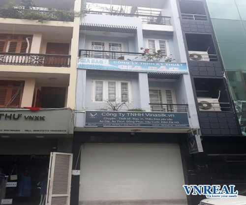 cho thue nha mat tien duong hoa lan 4x16 m 2 lau 40 trieu