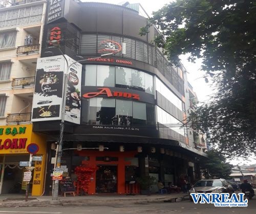 cho thue nha goc 2 mat tien duong phan xich long 4x16 m2 4 lau 5500 usd