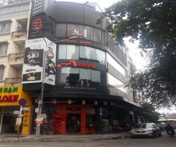 cho thue nha goc 2 mat tien duong phan xich long 4x16 m2 4 lau 5500 usd