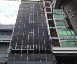 cho thue nha quan 3  nha cho thue mat tien duong  nguyen thong phuong 9 quan 3 5 3x18m   1tret 8 lau  gia 80 trieu  thang