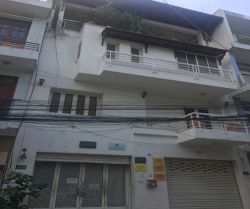 cho thue nha nguyen huu canh 8 x 20 m tret 2 lau 70 trieu  thang