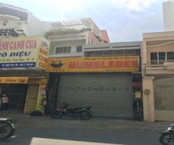 cho thue nha duong nguyen van dau 4 x 25m  tret  1 lau 35 trieu thang