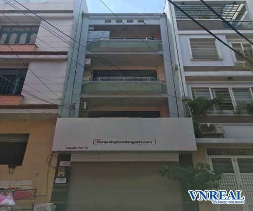 cho thue nha duong nguyen gia tri 4 x 20 m tret 3 lau 40 trieu  thang