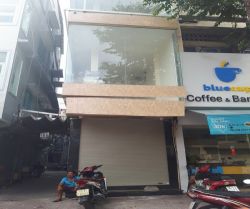 cho thue nha mat tien duong vo thi sau 3 x 22m 1 tret 2 lau  gia 35tr