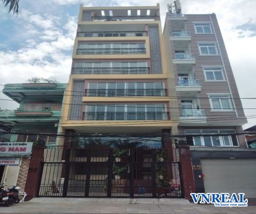 cho thue toa nha bach dang quan tan binh dt 8x27 ham tret 7 lau gia 10 000 usd
