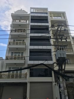 cho thue nha duong le quang dinh 5 2 x 16 m ham tret lung 5 lau 150 trieu  thang