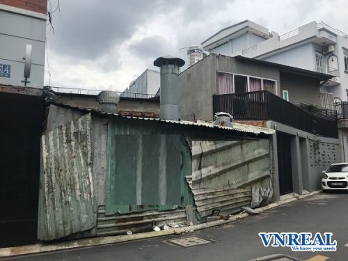 ban nha 2 mat tien duong hoa dao noi dai p2 binh thanh  8x13m cap 4  gia  17 ty