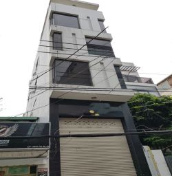 cho thue nha mat tien nguyen phi khanh  4x18 ham 4 lau 10p 60tr