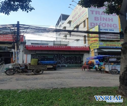 nha cho thue mat bang mat tien duong dien bien phu 9x30m 2 lau