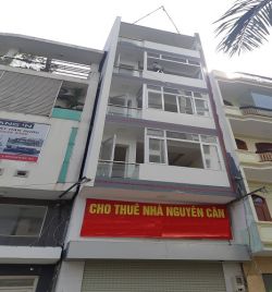 cho thue nha mat tien hem d1 phuong 25 quan binh thanh 1 tret 6 lau 13 phong co thang  may co noi that 90tr thang