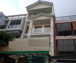 cho thue nha quan 2 duong so nguyen van huong dien tich 55x20m 1 tret 2 lau gia  38 trieu