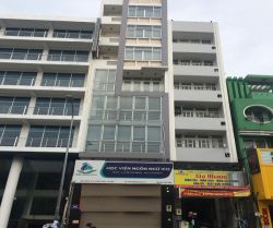 cho thue nha duong bach dang 5 6 x 18 m tret 8 lau 150 trieu  thang