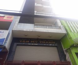 cho thue nha mat tien duong dong den 4x20 m2 1 ham 1 tret 5 lau 100 trieu
