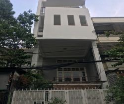 cho thue nha duong bui dinh tuy 4 2 x 17 m tret 4 lau 35 trieu  thang