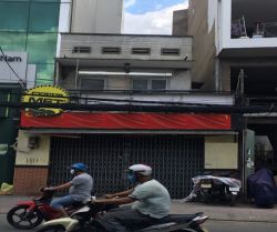 cho thue mat bang duong le quang dinh 5 3 x 20 tret 1 lau 45 trieu  thang