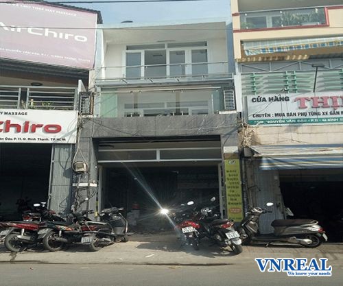 cho thue nha mat tien duong nguyen van dau phuong 11 dt 4x18 gia 49 trieu 