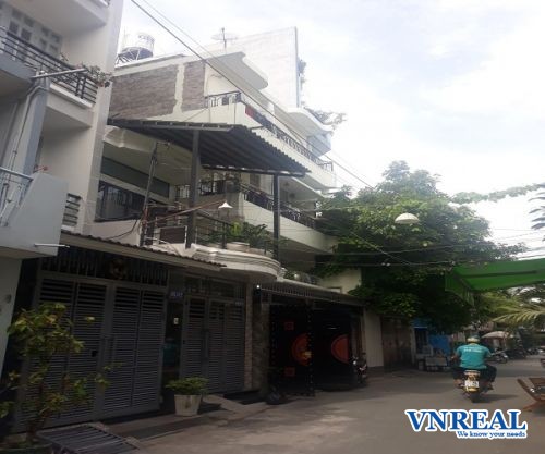 cho thue nha hem duong le van sy 7x20 m2 3 lau 14 phong 65 trieu