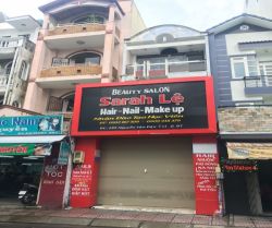 cho thue nha duong nguyen van dau 4 x 25 m tret 2 lau 28 trieu  thang