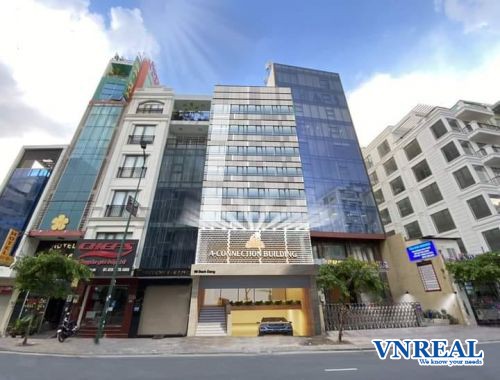 cho thue toa nha duong bach dang dt 85 x 17m 1h 8l gia 15 000  th