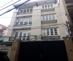 cho thue nha mat tien duong lam son 7 2x14 m2 3 lau 60 trieu