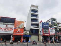 cho thue toa nha mat tien duong bach dang 5m4 x 20m 1 ham 7 lau 200 trieu th 