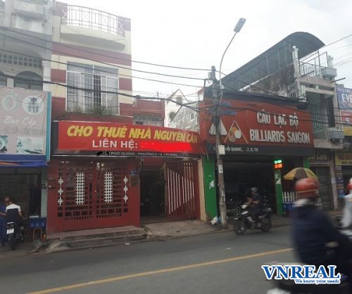 cho thue nguyen can mt pho quang dt 10x22m 1 lau gia 80tr