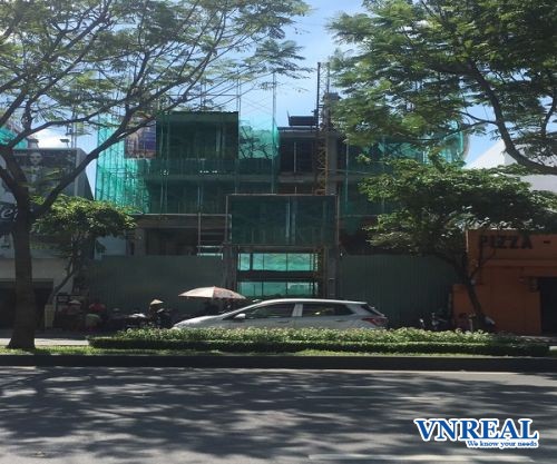 cho thue toa nha truong son 13x24 m ham 10 lau 30000   thang