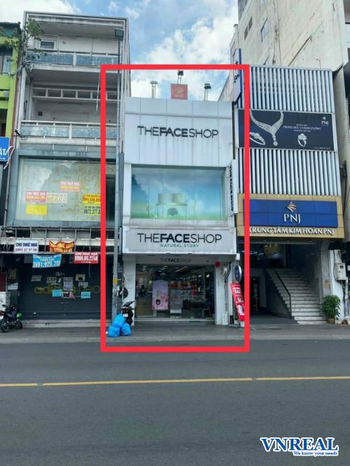 cho thue nha mat tien duong hai ba trung dien tich 5 x 29m 1 tret 2 lau 130tr th