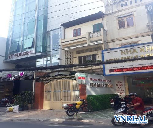 cho thue nha mat tien duong nguyen thai binh 4x21 m2 2 lau 27 trieu