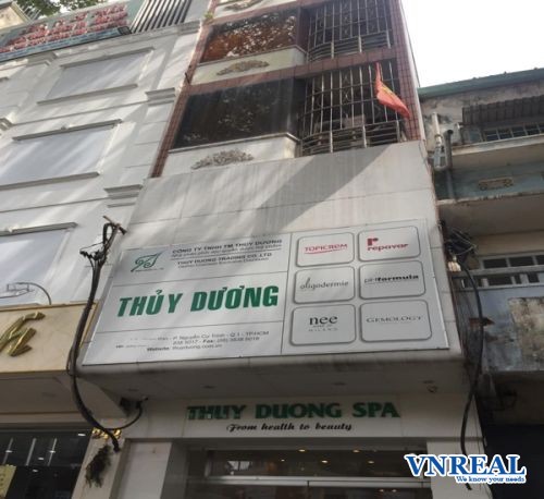 cho thue nha quan 1 mat tien duong tran hung dao p  nguyen cu trinh quan 1