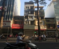 cho thue nha mat tien duong 3 thang 2 4x16m lung 4 lau st