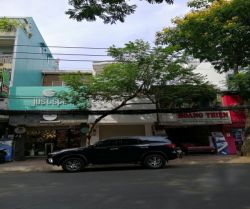 cho thue nha mat tien duong le van sy 42x25 m2 1 lau 65 trieu